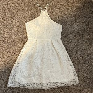 Beautiful white lace dress